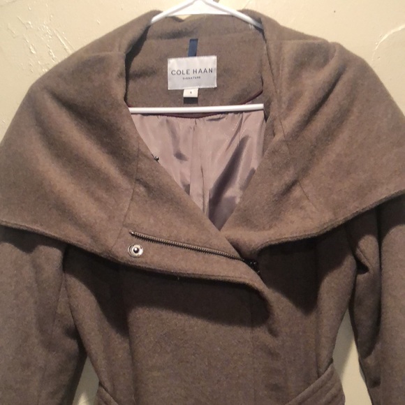 Vintage Cole Haan wool blend coat. Size 4 - Picture 3 of 9